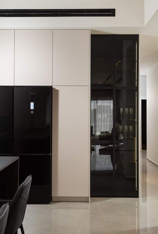Fluted Walnut Penthouse — custom kitchens, built-ins & wall units, bathroom vanities, walk-in closets by iKitchen Cabinetry, view 13