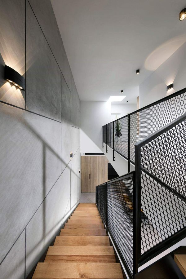 Graphite and Oak House — custom kitchens, built-ins & wall units, wall paneling, bathroom vanities by iKitchen Cabinetry, view 6