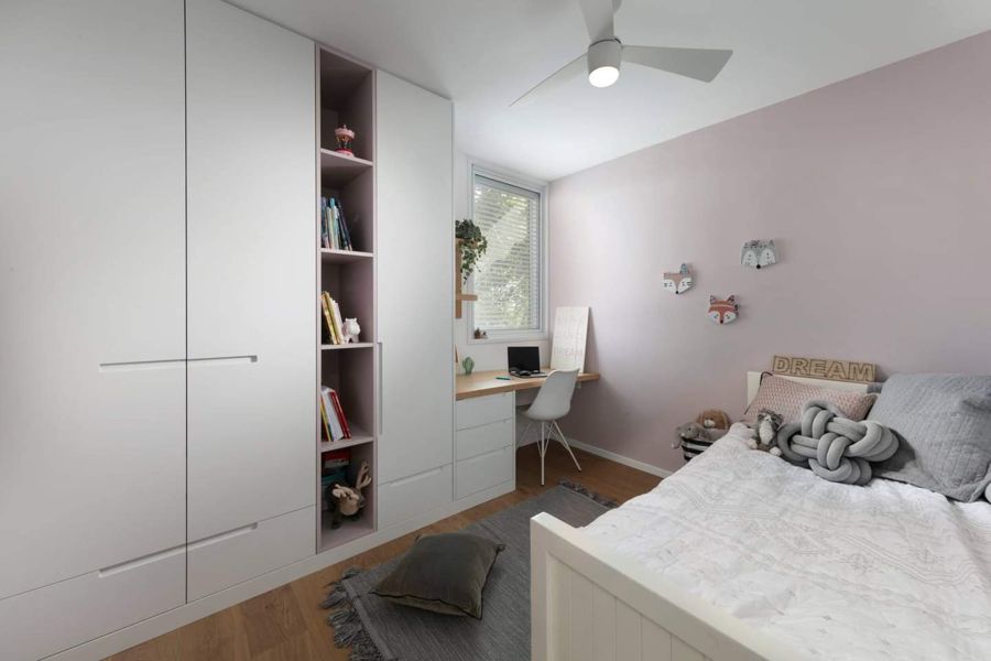 Grey and Oak Apartment — custom kitchens, built-ins & wall units, bathroom vanities by iKitchen Cabinetry, view 6