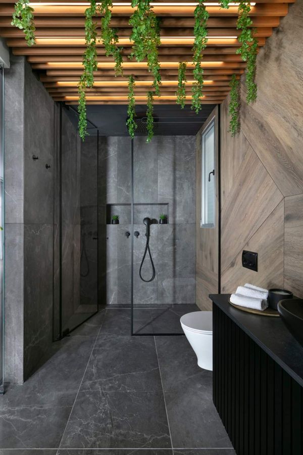 Hanging Garden Villa — built-ins & wall units, bathroom vanities, wall paneling by iKitchen Cabinetry, view 8