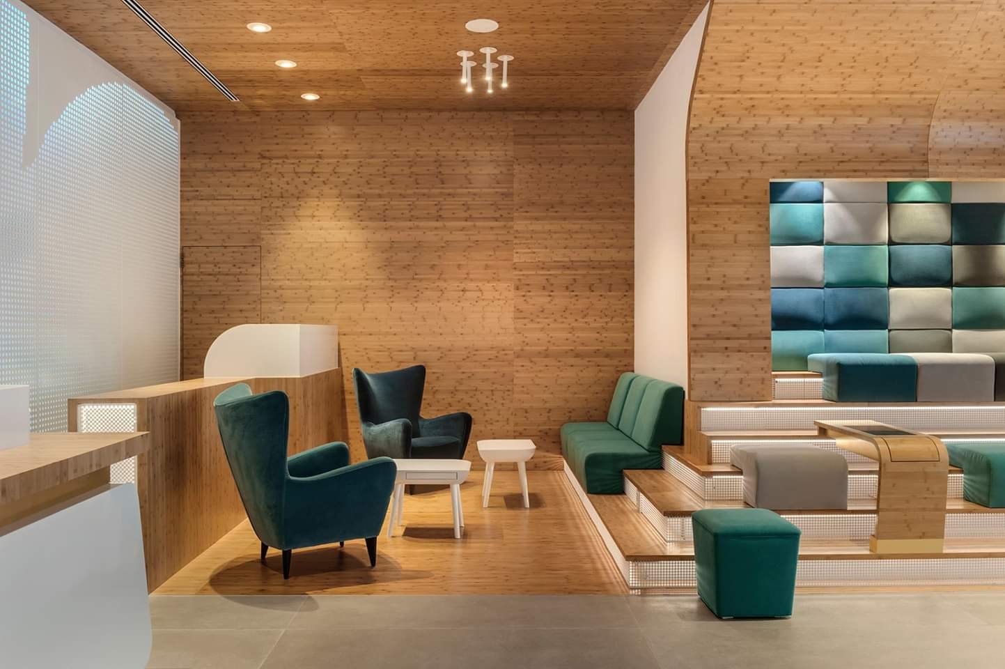 IQOS Flagship — commercial cabinetry, built-ins & wall units, wall paneling by iKitchen Cabinetry