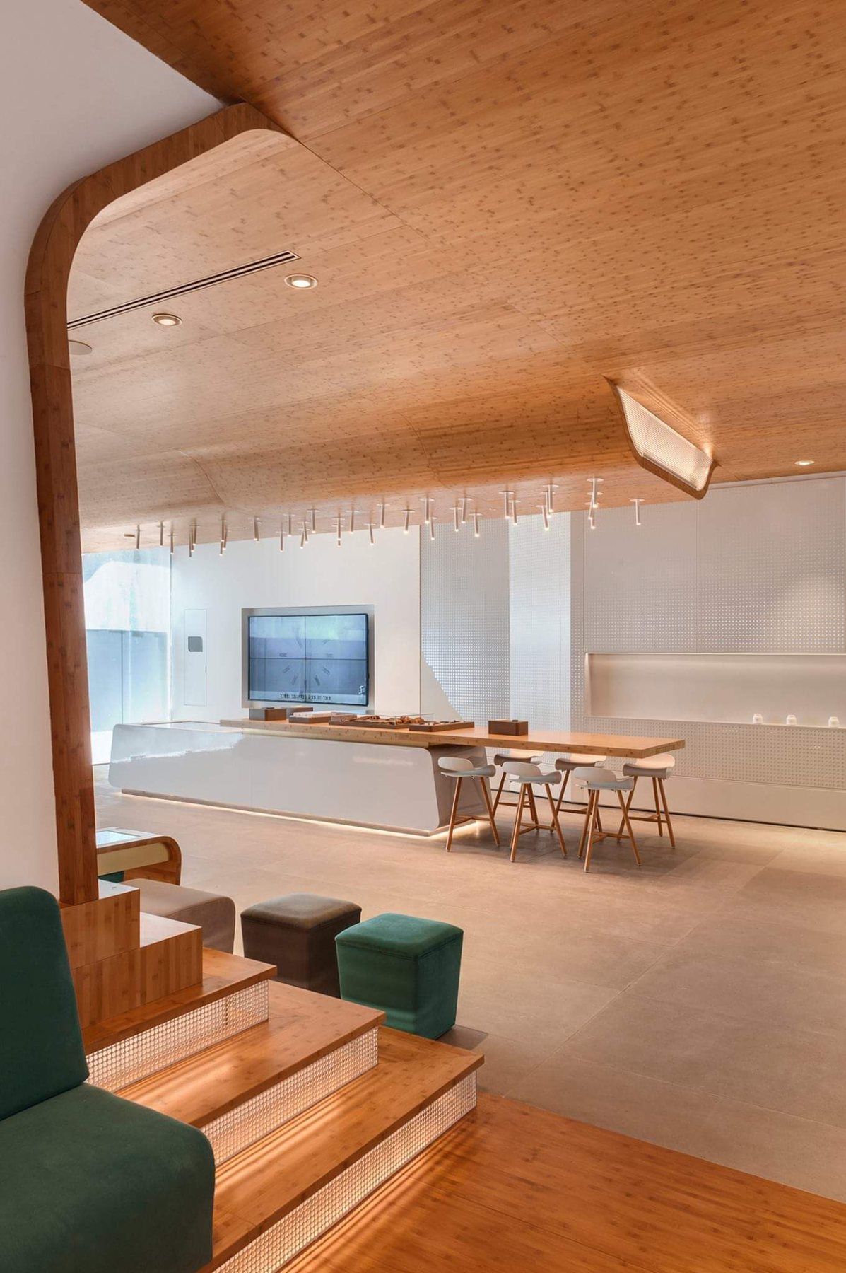 IQOS Flagship — commercial cabinetry by iKitchen Cabinetry