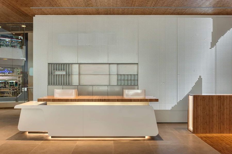 IQOS Flagship — commercial cabinetry, built-ins & wall units, wall paneling by iKitchen Cabinetry, view 9