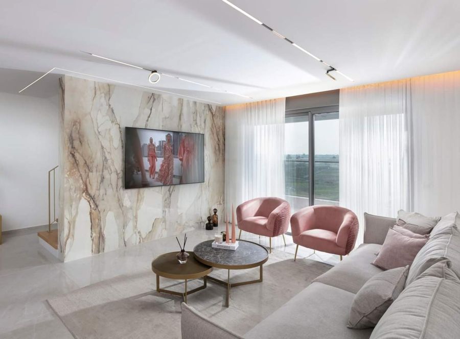 Marble and Rose Gold House — custom kitchens, built-ins & wall units, wall paneling, bathroom vanities, walk-in closets by iKitchen Cabinetry, view 7