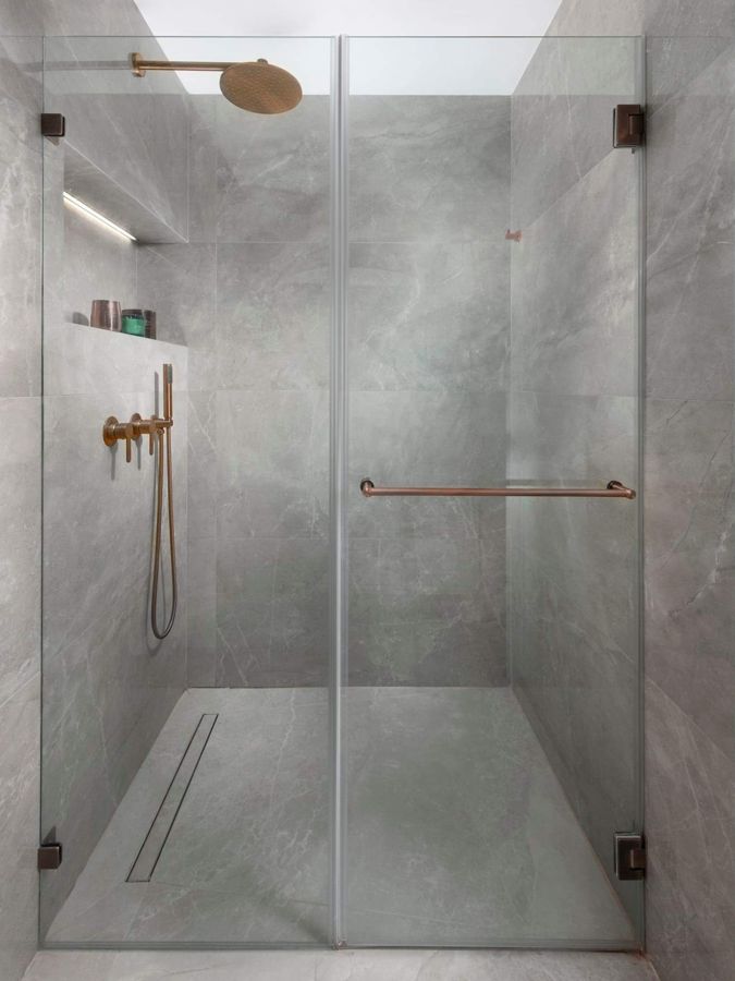 Marble and Rose Gold House — custom kitchens, built-ins & wall units, wall paneling, bathroom vanities, walk-in closets by iKitchen Cabinetry, view 12