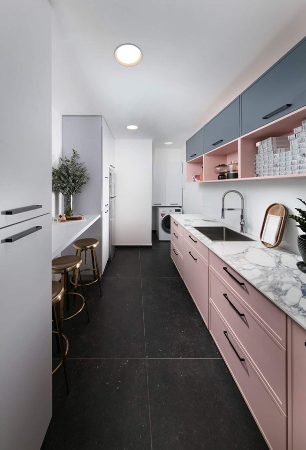 Marble Reception Salon — commercial cabinetry, built-ins & wall units, walk-in closets by iKitchen Cabinetry