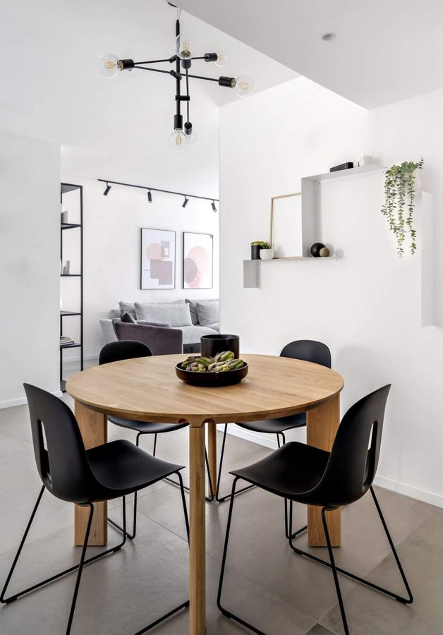 Monochrome Minimal Apartment — custom kitchens, built-ins & wall units, bathroom vanities, walk-in closets by iKitchen Cabinetry, view 5