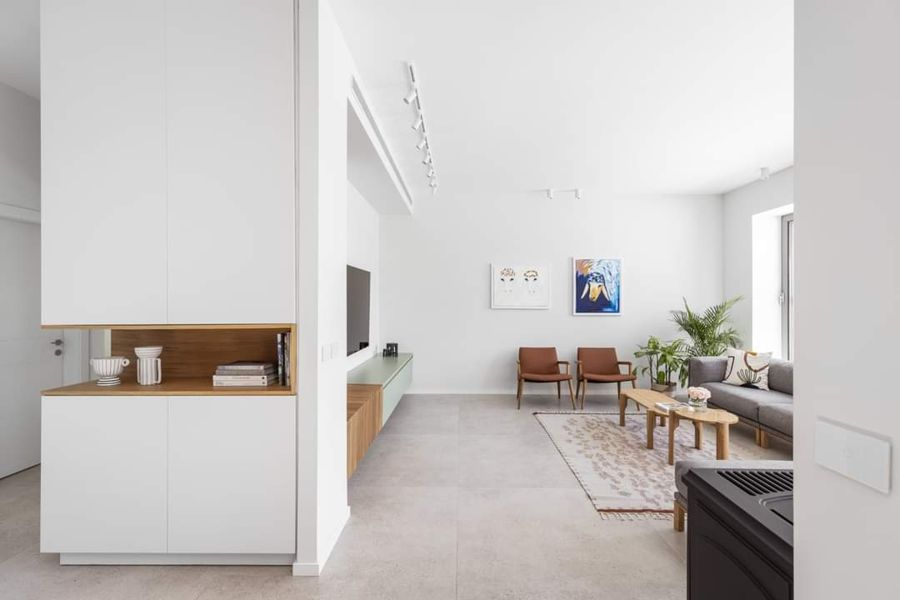 Oak and Terrazzo Family House — custom kitchens, built-ins & wall units, bathroom vanities, walk-in closets by iKitchen Cabinetry, view 10