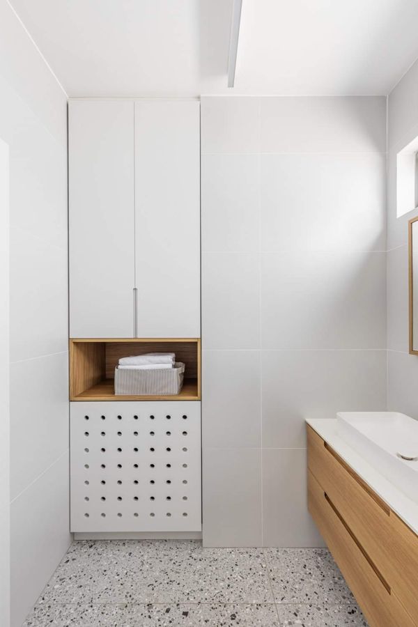 Oak and Terrazzo Family House — custom kitchens, built-ins & wall units, bathroom vanities, walk-in closets by iKitchen Cabinetry, view 15