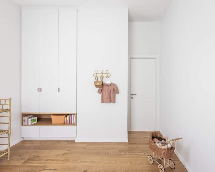 Oak and Terrazzo Family House — custom kitchens, built-ins & wall units, bathroom vanities, walk-in closets by iKitchen Cabinetry, view 16