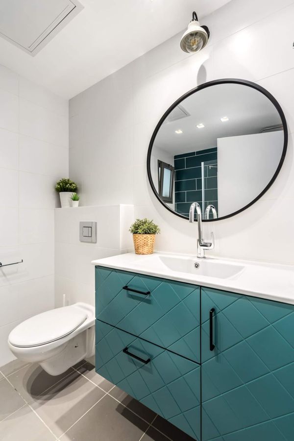 Oak Niche Apartment — custom kitchens, built-ins & wall units, bathroom vanities by iKitchen Cabinetry, view 16