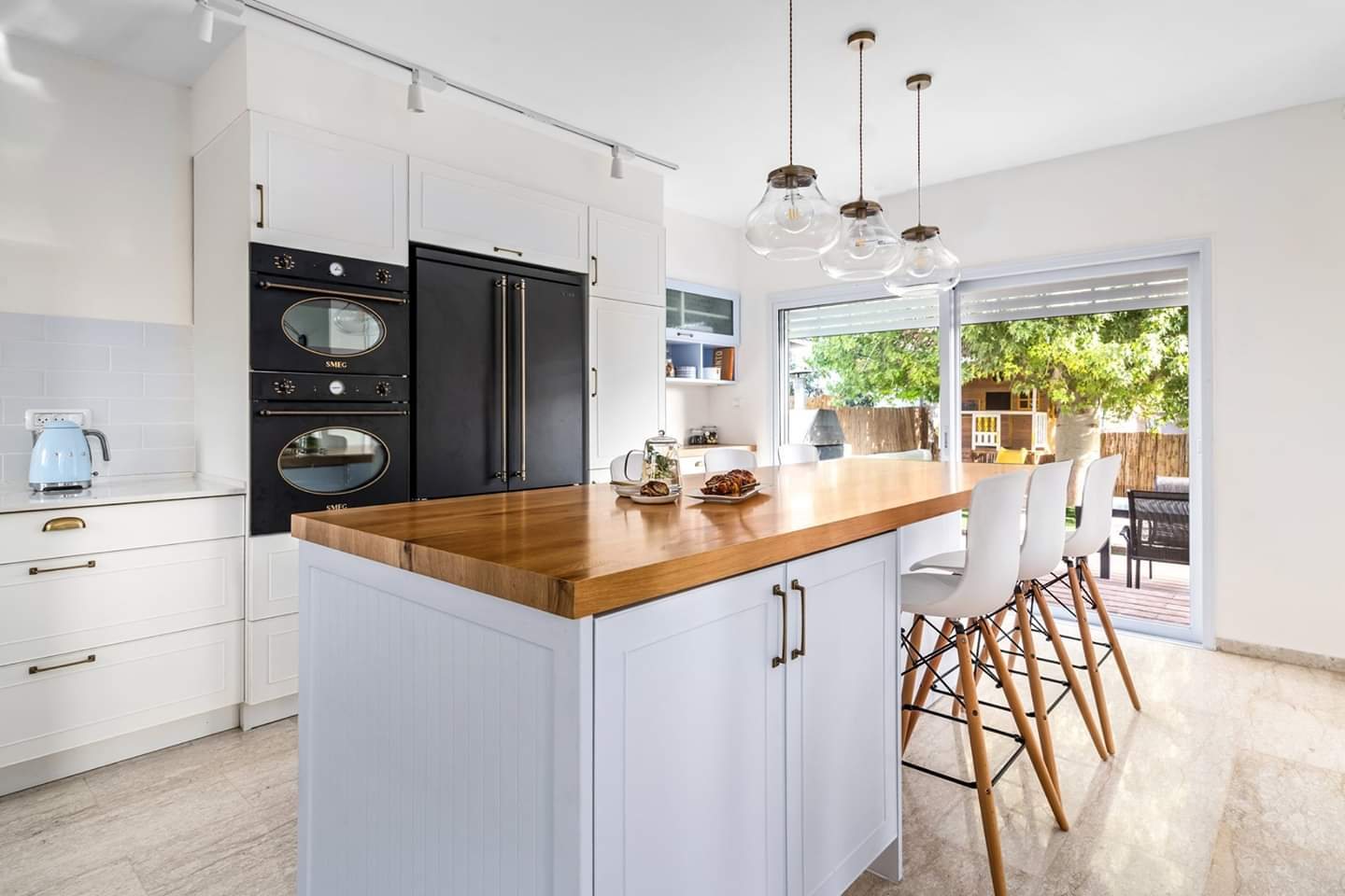 Oak Shelf Scandi House — custom kitchens, built-ins & wall units, bathroom vanities by iKitchen Cabinetry