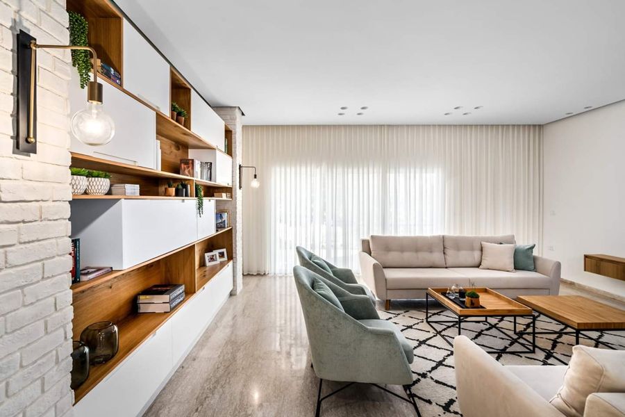 Oak Shelf Scandi House — custom kitchens, built-ins & wall units, bathroom vanities by iKitchen Cabinetry, view 5