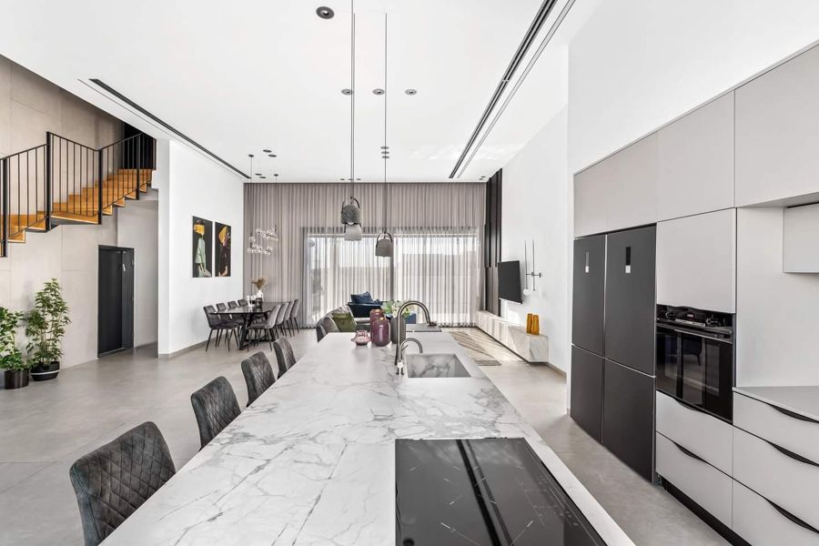 Open Stair House — custom kitchens, built-ins & wall units, bathroom vanities, wall paneling by iKitchen Cabinetry, view 2