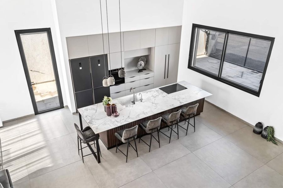 Open Stair House — custom kitchens, built-ins & wall units, bathroom vanities, wall paneling by iKitchen Cabinetry, view 4