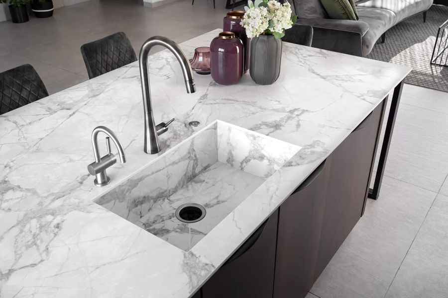 Open Stair House — custom kitchens, built-ins & wall units, bathroom vanities, wall paneling by iKitchen Cabinetry, view 6