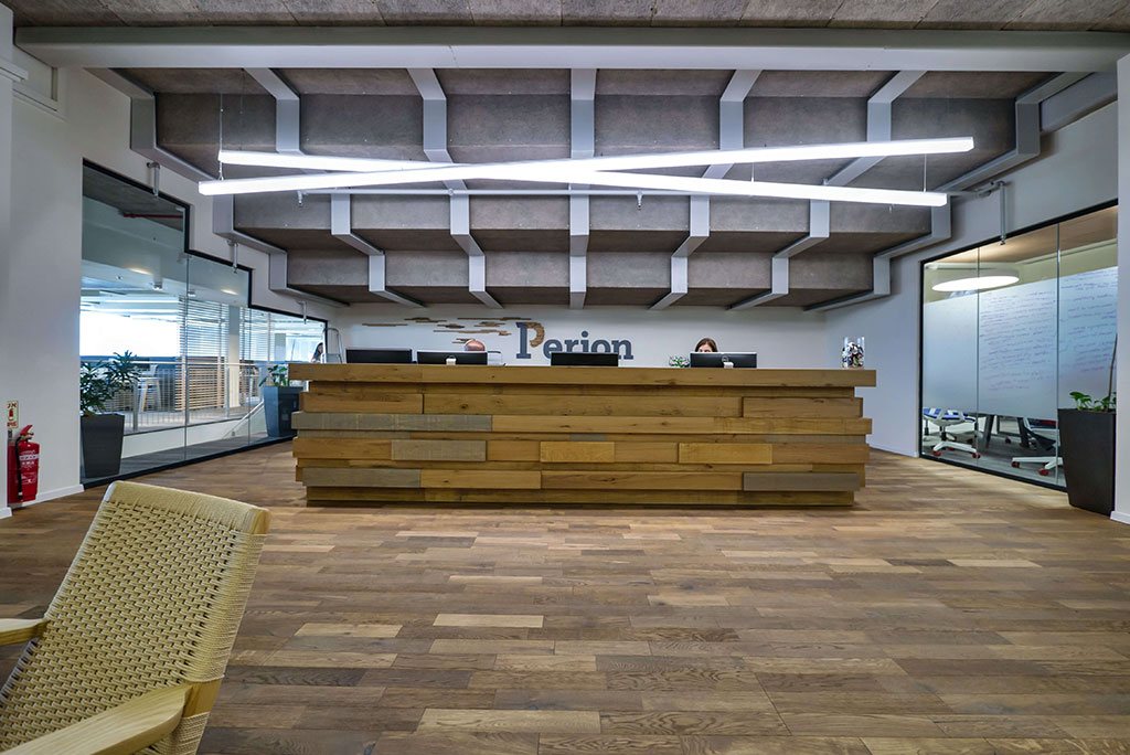 Perion Offices — commercial cabinetry, built-ins & wall units by iKitchen Cabinetry