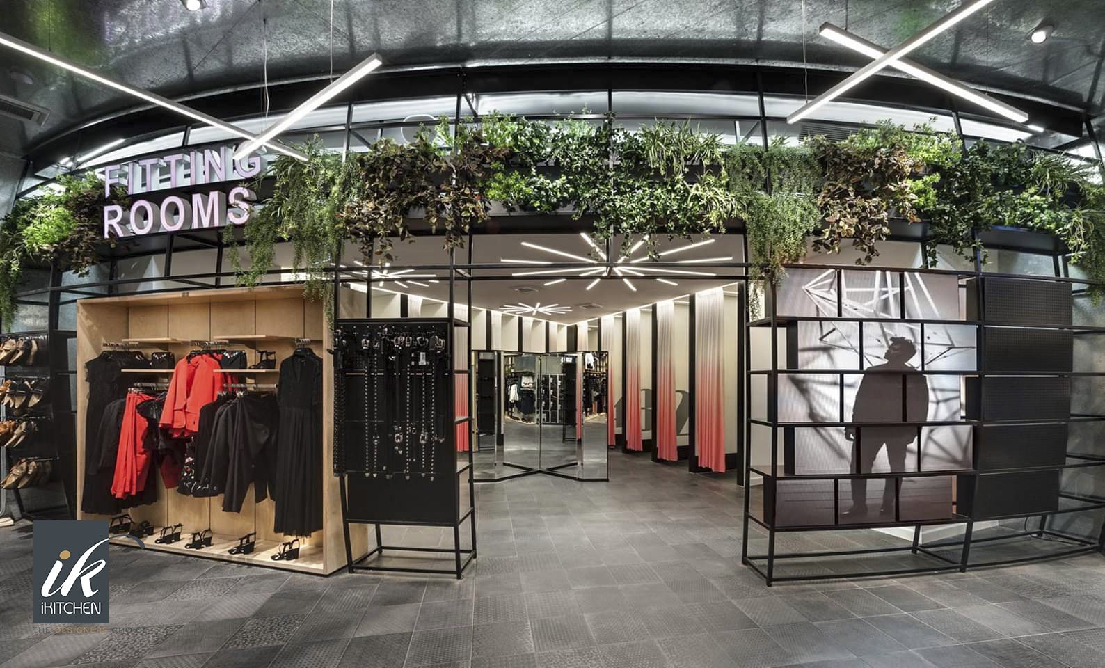 Renuar Flagship Store — commercial cabinetry, built-ins & wall units, wall paneling by iKitchen Cabinetry