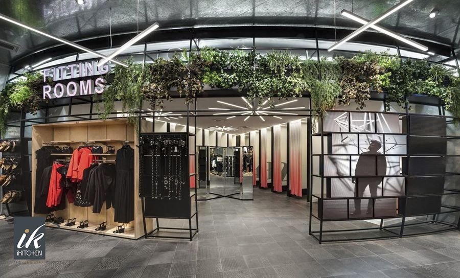 Renuar Flagship Store — commercial cabinetry, built-ins & wall units, wall paneling by iKitchen Cabinetry, view 6