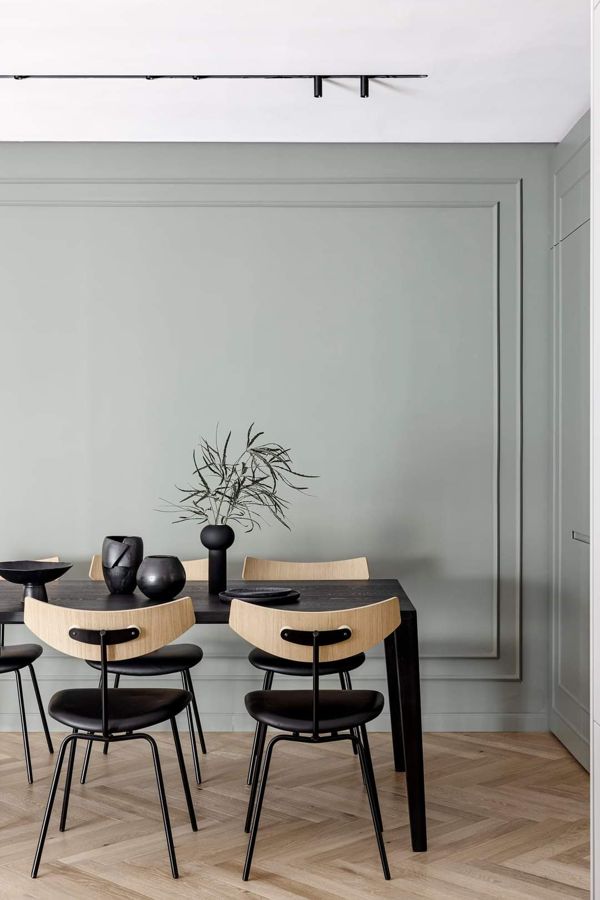 Sage and Herringbone Apartment — custom kitchens, built-ins & wall units, bathroom vanities by iKitchen Cabinetry, view 7