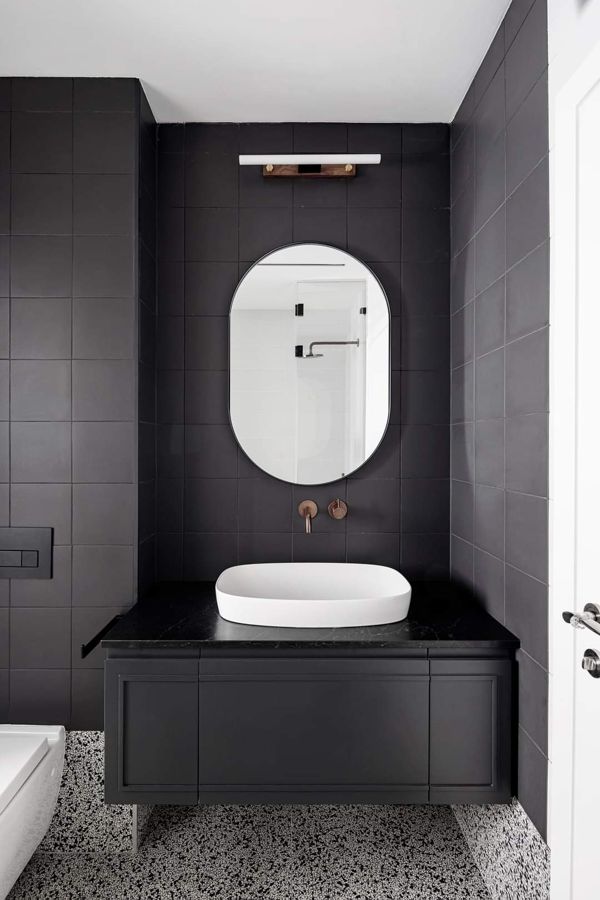 Sage and Herringbone Apartment — custom kitchens, built-ins & wall units, bathroom vanities by iKitchen Cabinetry, view 16