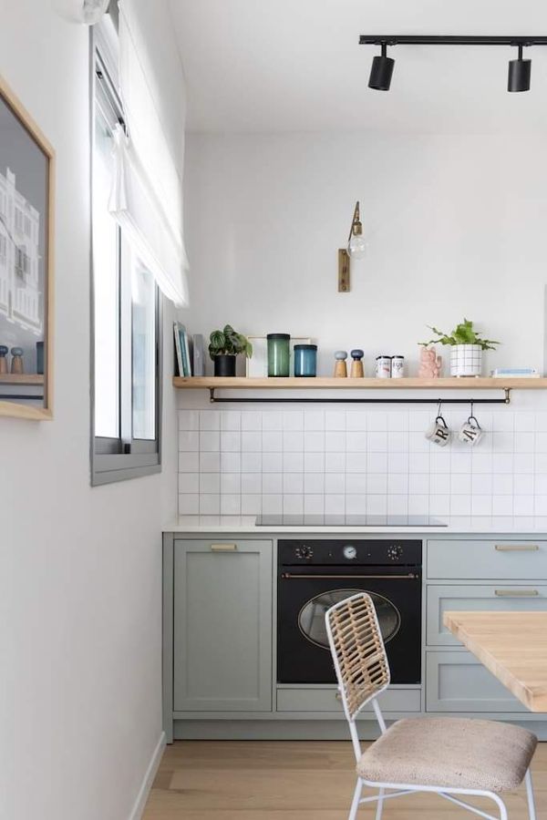 Sage Shaker Apartment — custom kitchens, built-ins & wall units by iKitchen Cabinetry, view 4