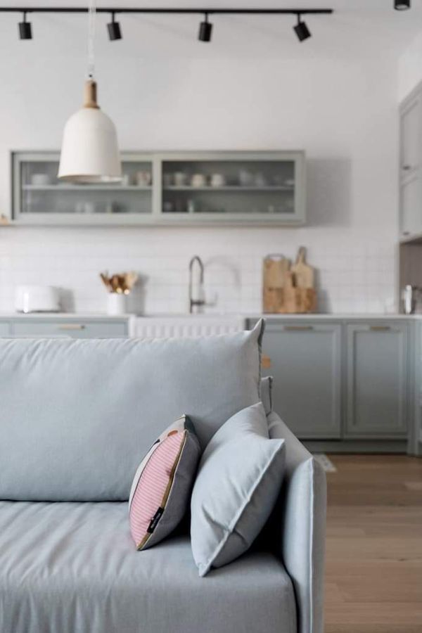 Sage Shaker Apartment — custom kitchens, built-ins & wall units by iKitchen Cabinetry, view 8