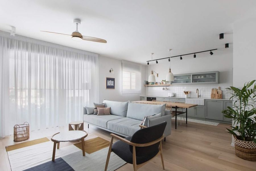 Sage Shaker Apartment — custom kitchens, built-ins & wall units by iKitchen Cabinetry, view 9