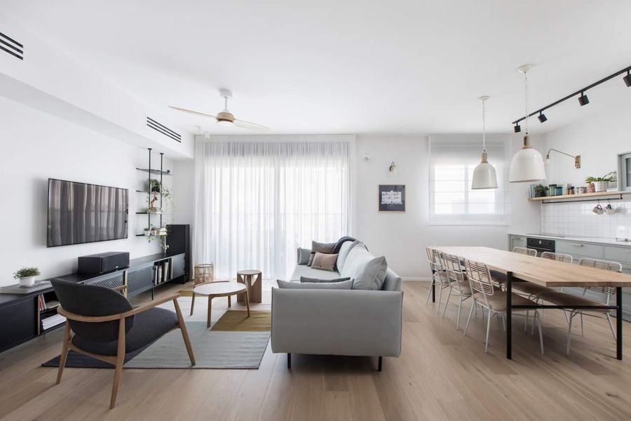 Sage Shaker Apartment — custom kitchens, built-ins & wall units by iKitchen Cabinetry, view 11
