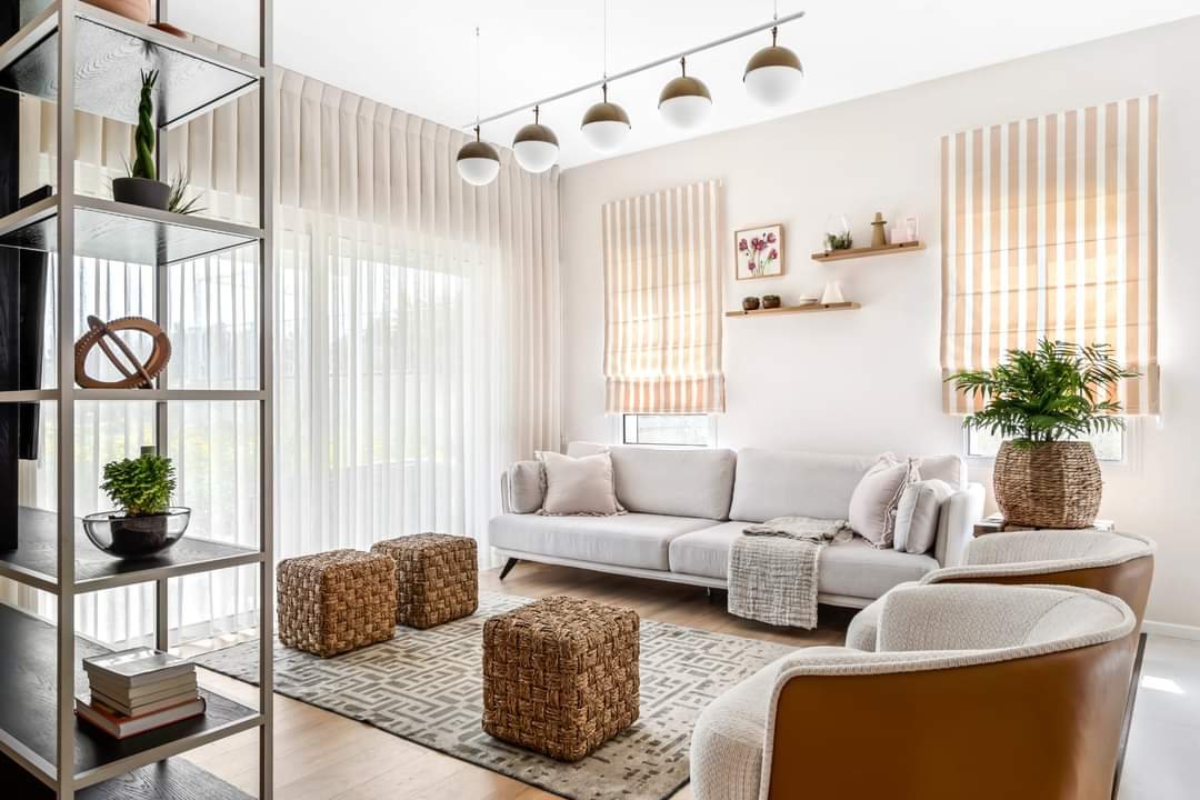Sand and Rattan House — wall paneling by iKitchen Cabinetry