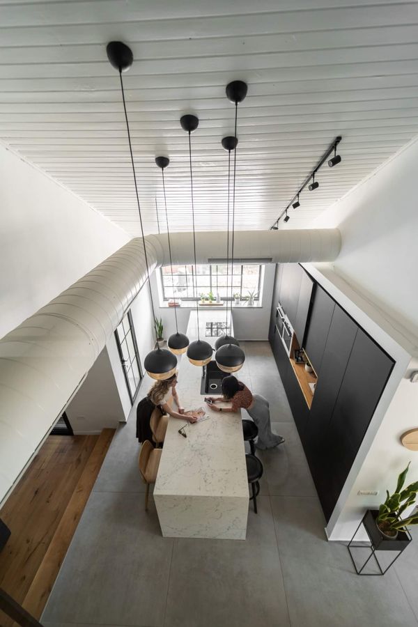 Slat Screen House — custom kitchens, built-ins & wall units, wall paneling, bathroom vanities by iKitchen Cabinetry, view 2