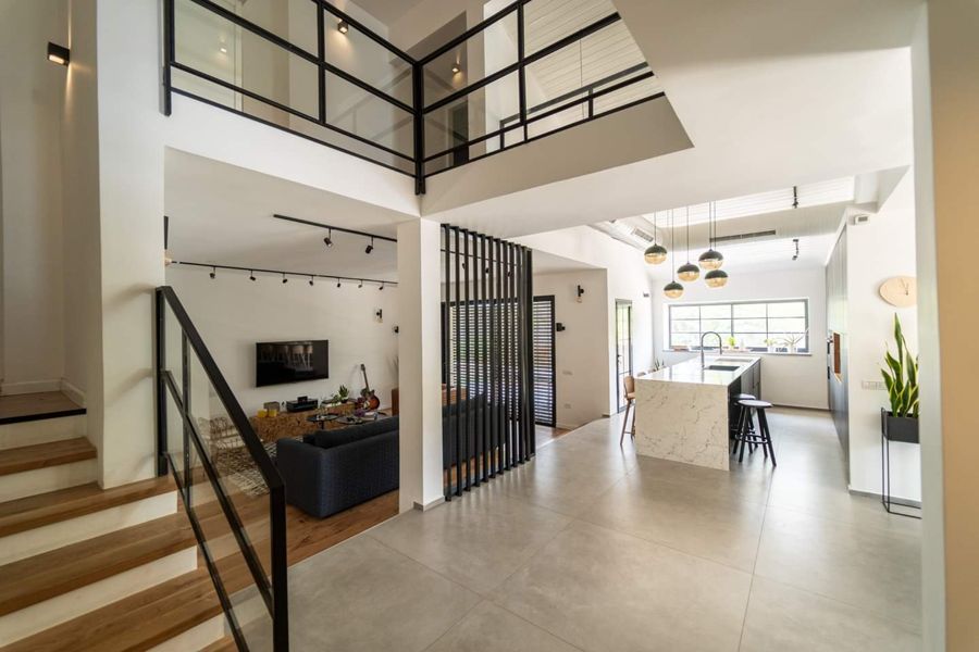 Slat Screen House — custom kitchens, built-ins & wall units, wall paneling, bathroom vanities by iKitchen Cabinetry, view 13