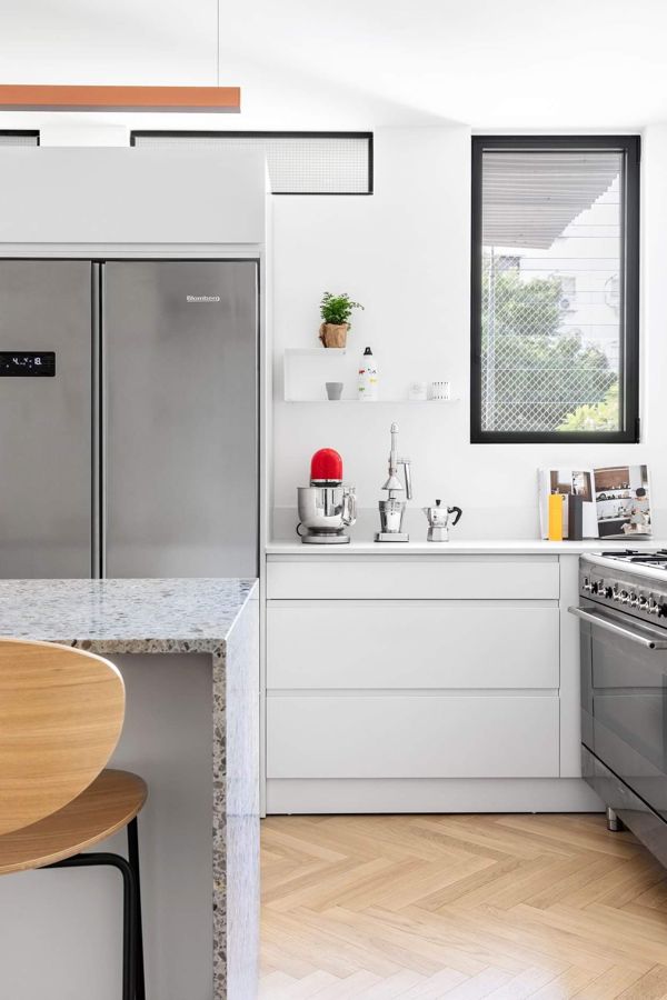 Terrazzo Island Apartment — custom kitchens, built-ins & wall units, bathroom vanities by iKitchen Cabinetry, view 3