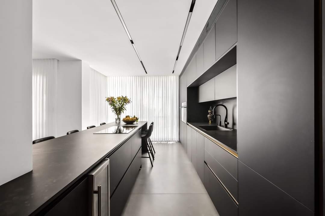 Walnut Piano House — custom kitchens, built-ins & wall units, wall paneling, bathroom vanities by iKitchen Cabinetry