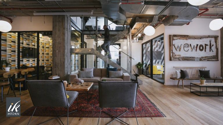 WeWork Offices — commercial cabinetry, built-ins & wall units by iKitchen Cabinetry