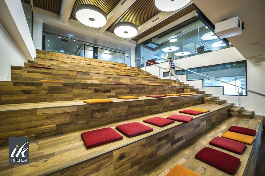WeWork Offices — commercial cabinetry, built-ins & wall units by iKitchen Cabinetry, view 2