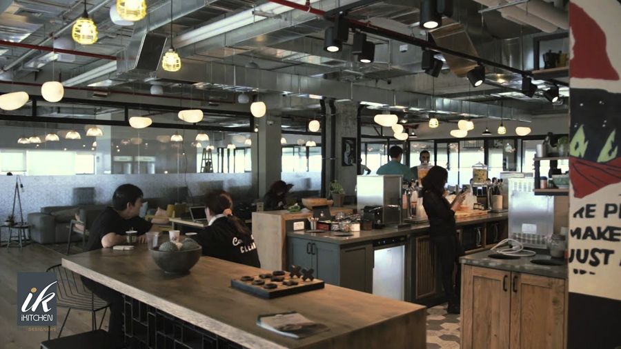WeWork Offices — commercial cabinetry, built-ins & wall units by iKitchen Cabinetry, view 4