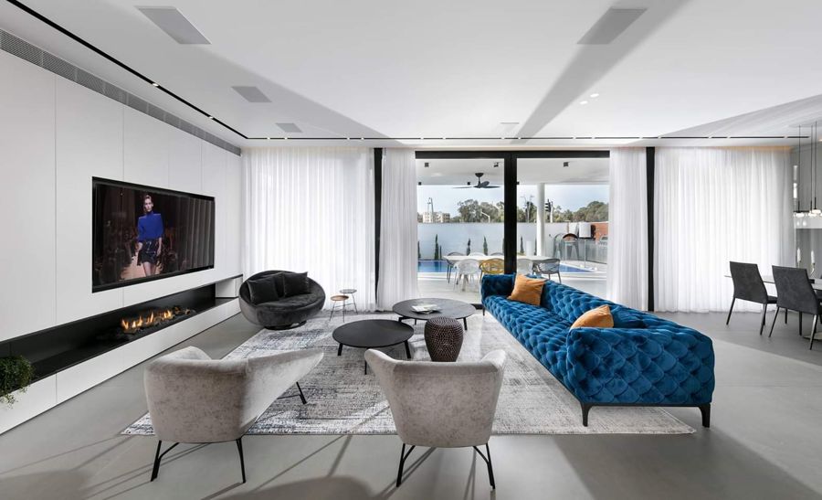 White Marble House — custom kitchens, built-ins & wall units, wall paneling, bathroom vanities by iKitchen Cabinetry, view 8