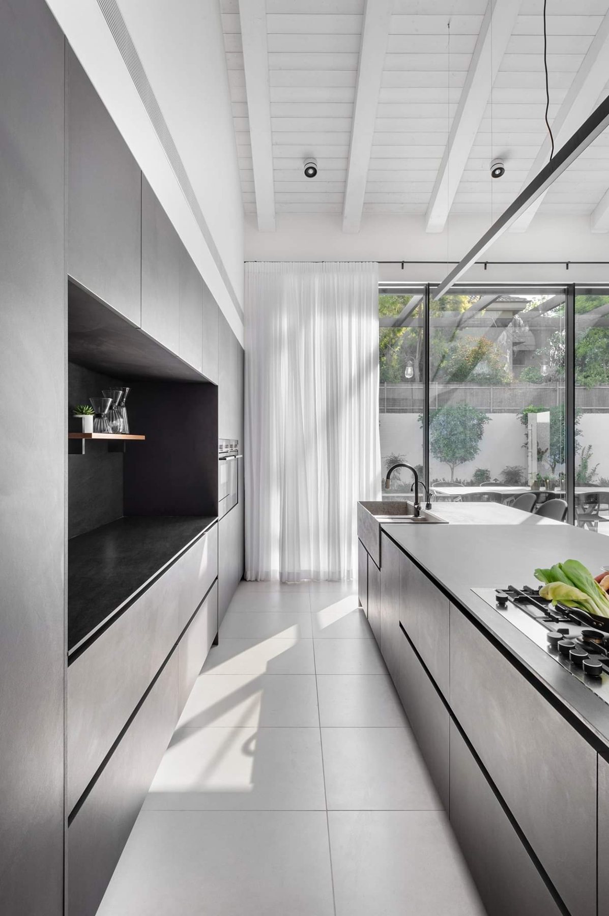 White Vault House — custom kitchens, built-ins & wall units by iKitchen Cabinetry
